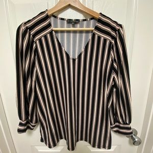 3/$20 Striped blouse